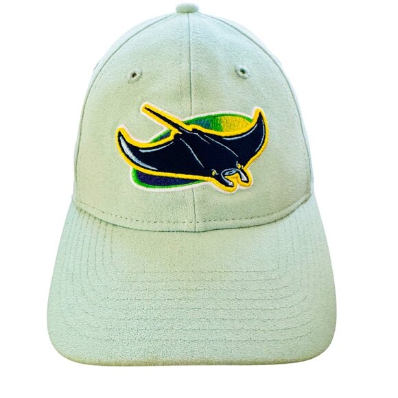 Tampa Bay Rays Embroidered Mint Green Adjustable Hat Baseball Cap - Picture 3 of 9